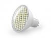 Whitenergy | GU5.3 | 60 SMD 3528 | 3W | 230V | meleg fehr | reflektor LED izz (04921)