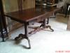 Nagy biedermeier asztal