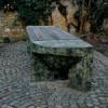 Kermia asztal akcfa betttel Ceramic table with locust