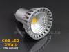 LED lmpa GU10 COB LED 3Watt 60 meleg fehr