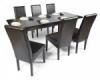 Berta tkez garnitra 6db berta szk berta asztal Wenge Barn