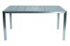 Toscana aluminium asztal 90 150 cm
