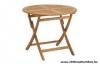 Lake Moraine Teak sszecsukhat kerek asztal 90 cm