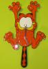 Garfield ings ra Dekorci Otthon lakberendezs Baba mama gyerek Falira 18mm es fenybl vgtam ki lombfrsszel a mintt Az raszerkezet helyt kimartam Gondosan lecsis Meska