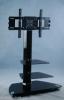 Black TV stand Fits LED LCD Plasma 42 60 Samsung Sony 3D TVS 009