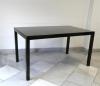 MF 5349 asztal fekete veglapos 80x140 fix