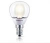 Philips Novallure 2W LED minigmb E14 (melegfehr)