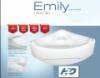 H2O Emily 140 es akryl ellap rgzt csomaggal Antibakterilis fellet Knny szerelhetsg Formatervezett kialakts Csak